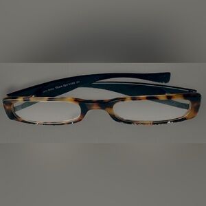 Eye Bobs Thick Eye 2108 Tortoise Brown Rectangular Eyeglass Frames, Frames Only